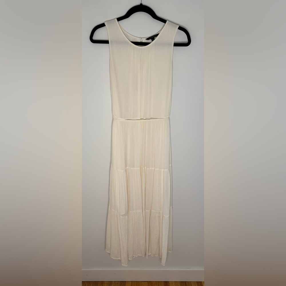 Banana Republic Ivory dress sz small